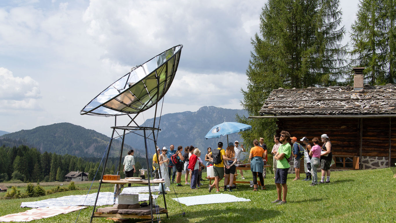 Finissage und Präsentation der Solarküche »Fiumincina«