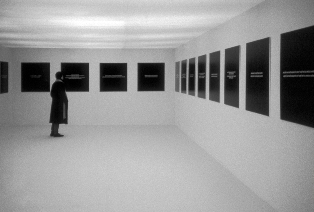 Pictures in our Minds, eine Photoausstellung ohne Photos, Hamburg 1985, Michael Schirner