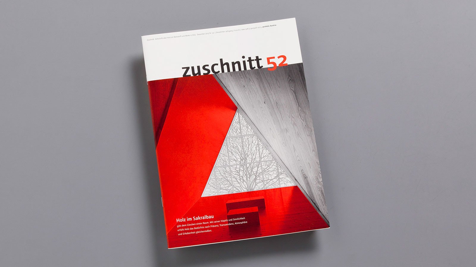 Fachzeitschrift zuschnitt (c) Atelier Gassner