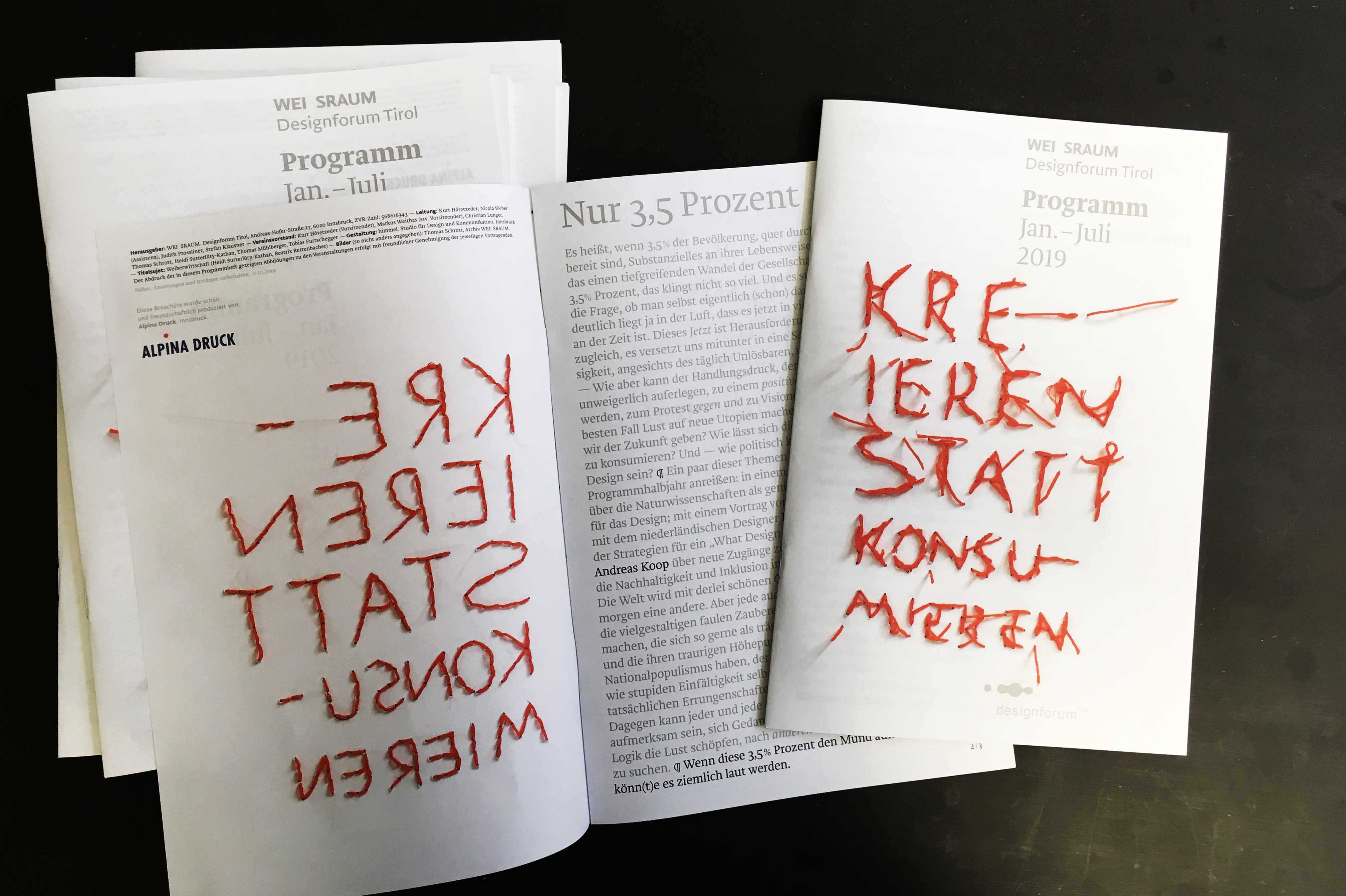 Programhefte 01/2019 cover Weiberwirtschaft 
