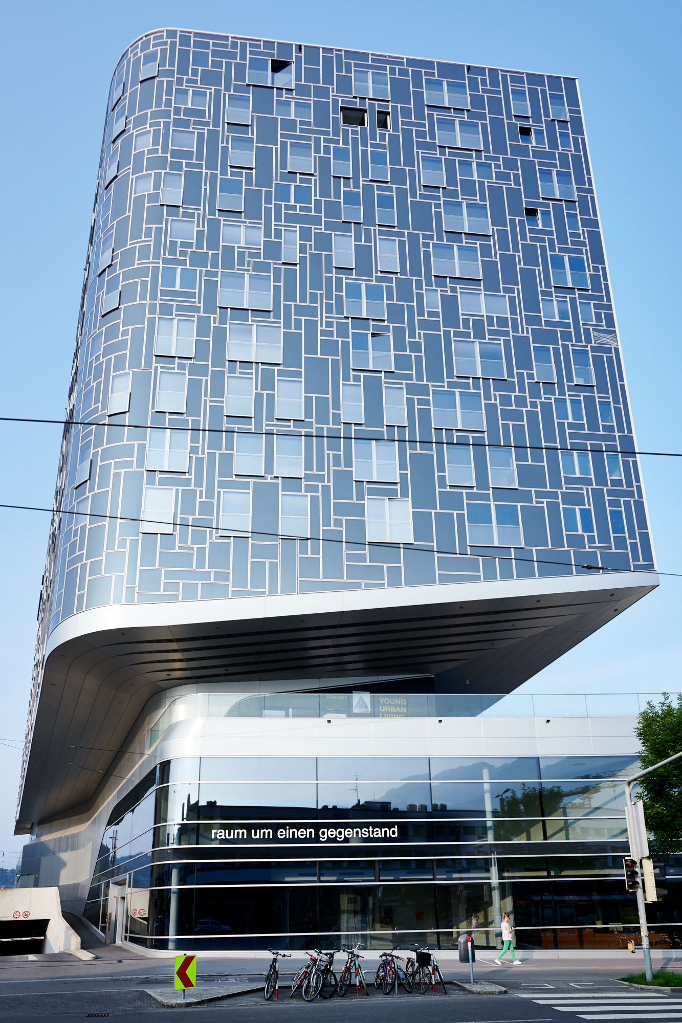 Werk Gappmayrs an der Innsbrucker Stadtbibliothek
