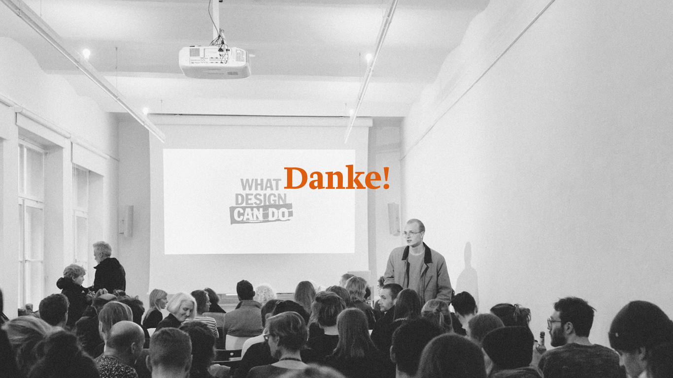 WEI SRAUM dankt